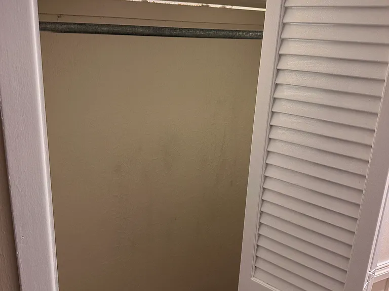 storage closet in hall for shared storage