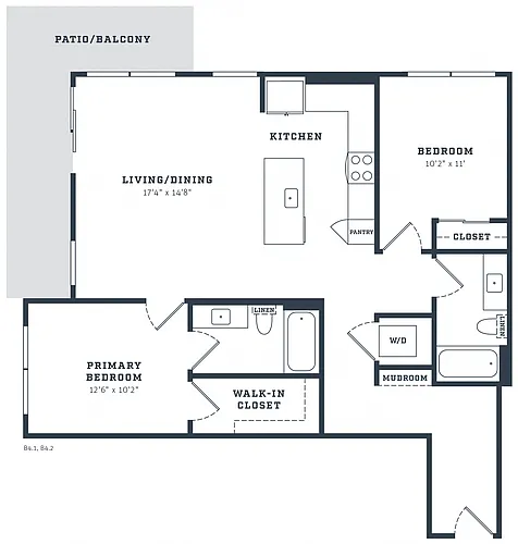 Floor plan B4
