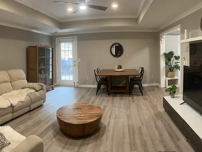 Great Room Living Area view from Bedroom Entry