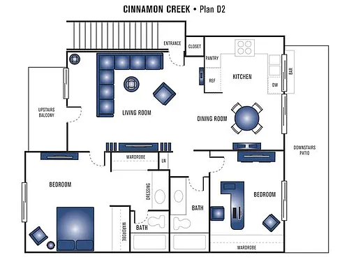 Floor plan Plan D2