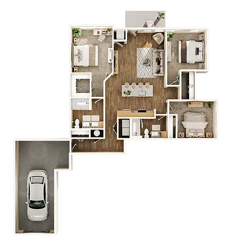 Floor plan Magnolia