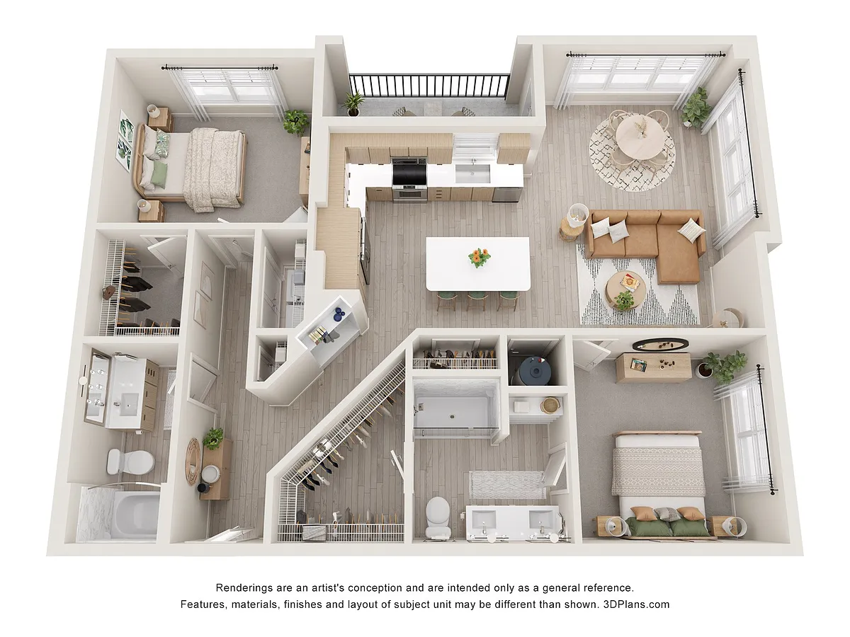 Floor plan B3