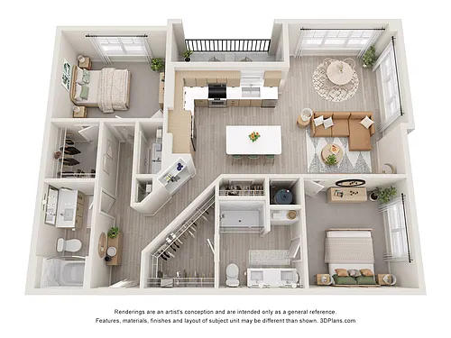 Floor plan B3
