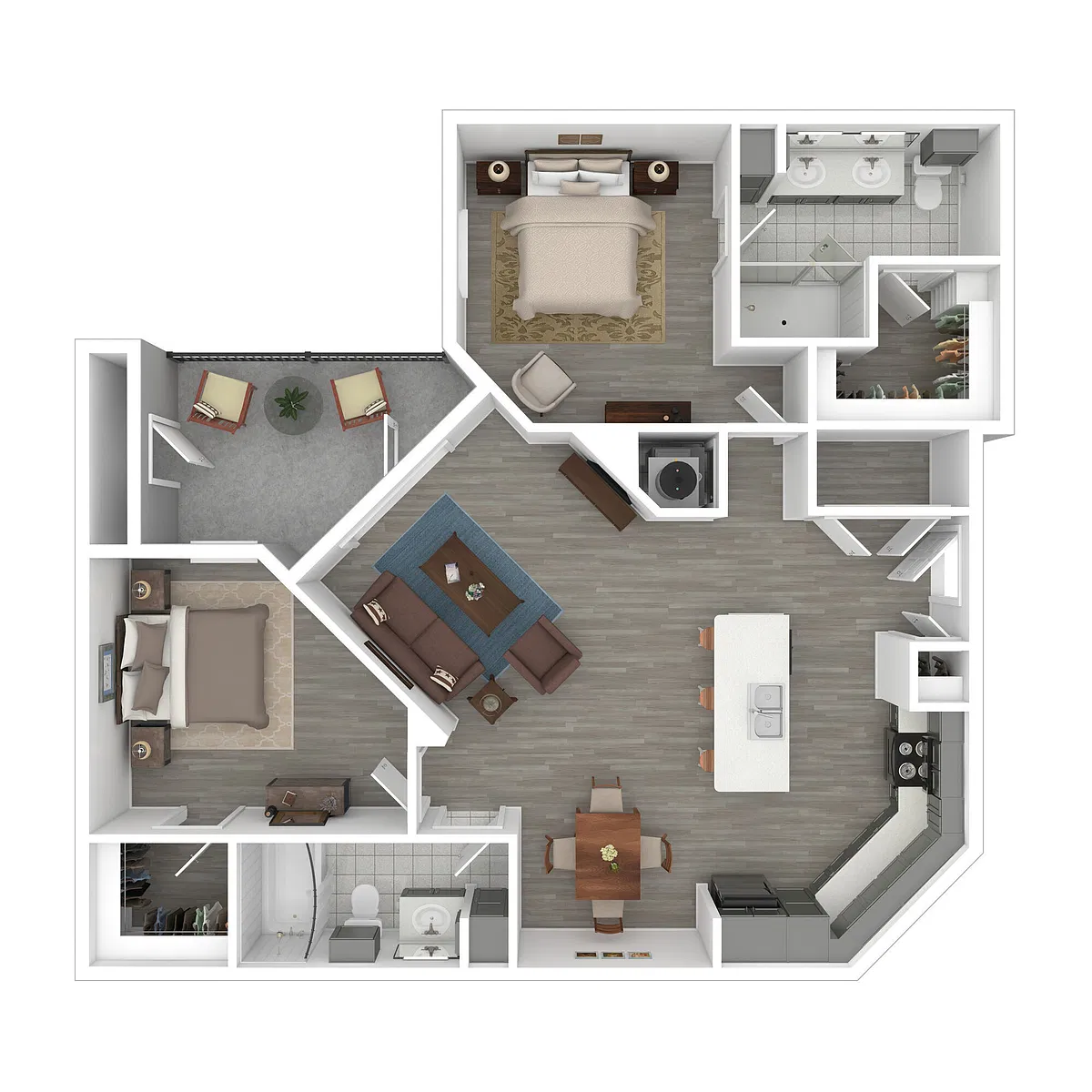 Floor plan B2
