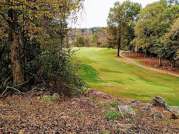 Left rear lot view 17th hole
