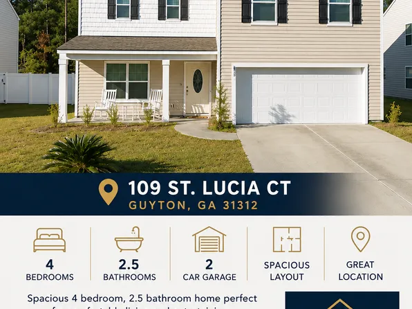 109 Saint Lucia Ct, Guyton, GA 31312