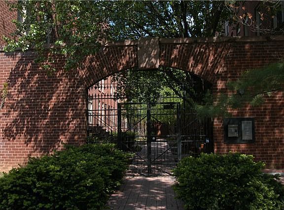 one of the eight gated entryways