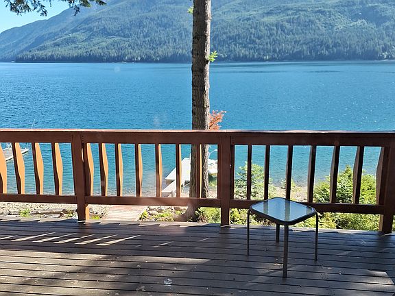 Yes, the water is just a few short steps from the house