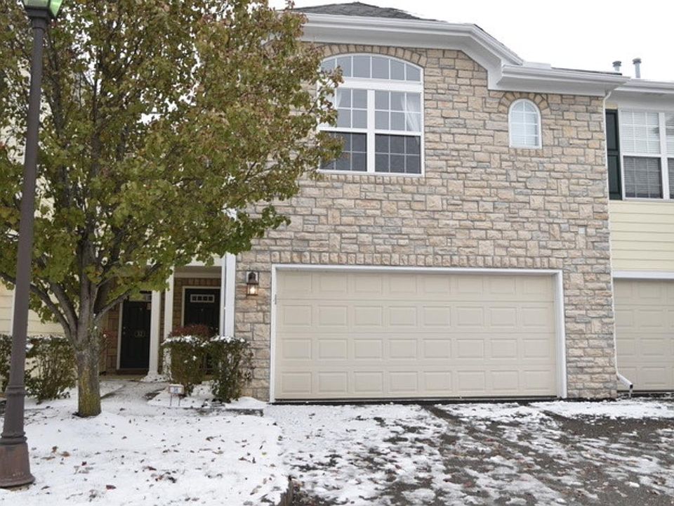 Front elevation: 2 car attached garage