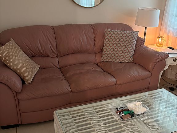 Living room full size couch