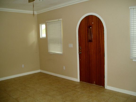 Living room and front entry