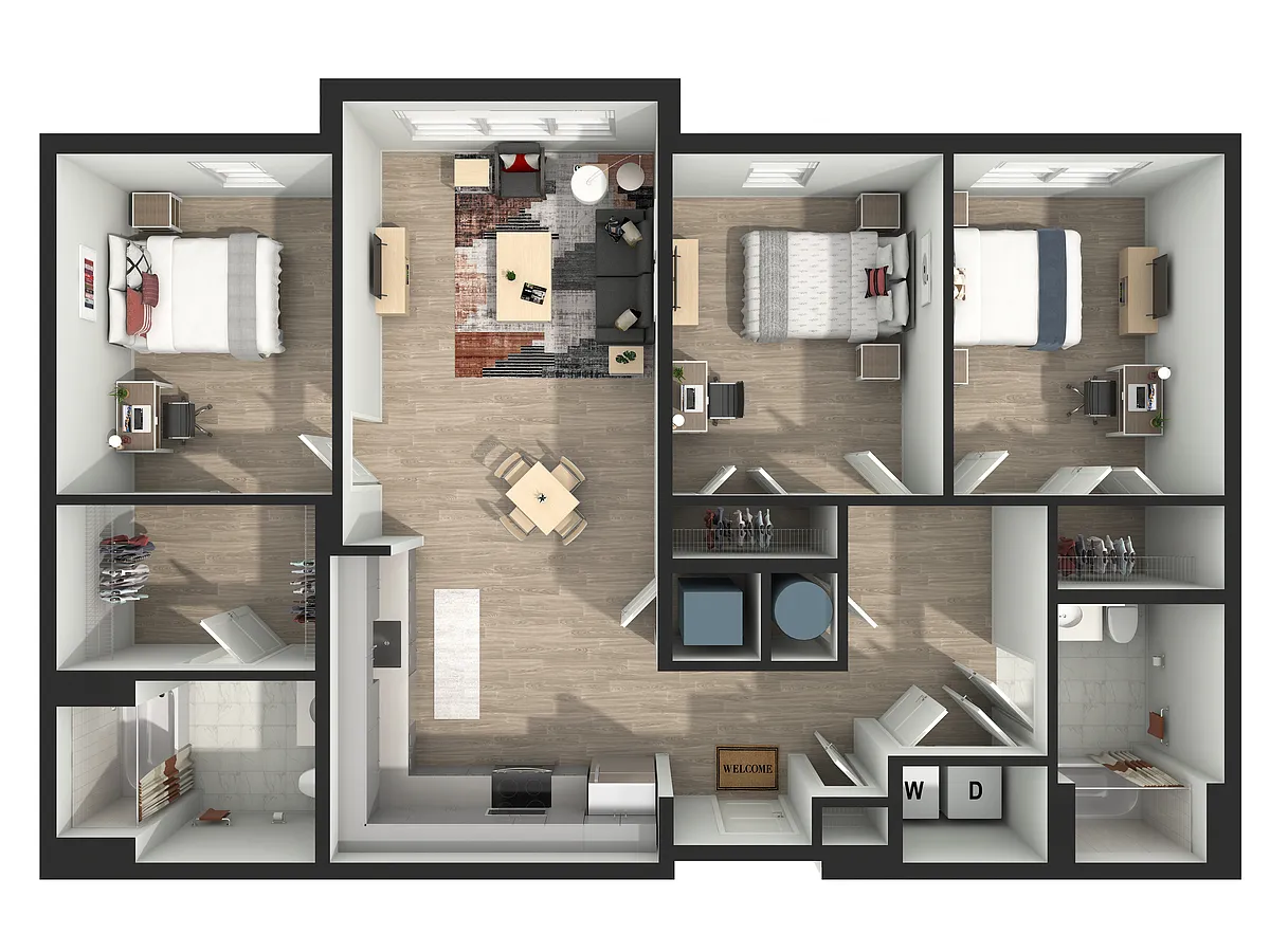 Floor plan The Stoneview C1