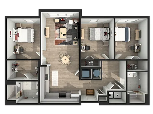 Floor plan The Stoneview C1