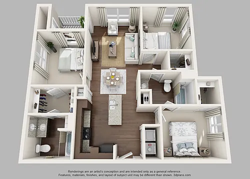 Floor plan The Gloria