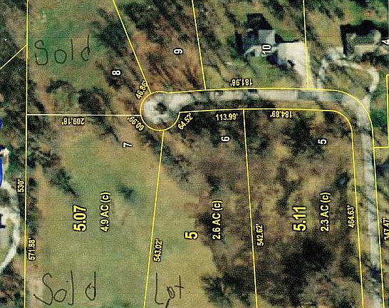 Lots 5 and 6 plot info