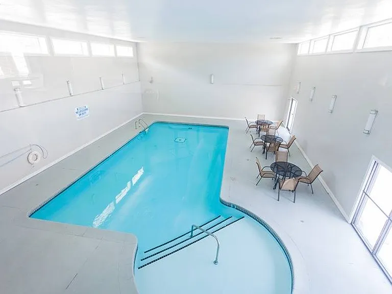 Overhead indoor pool