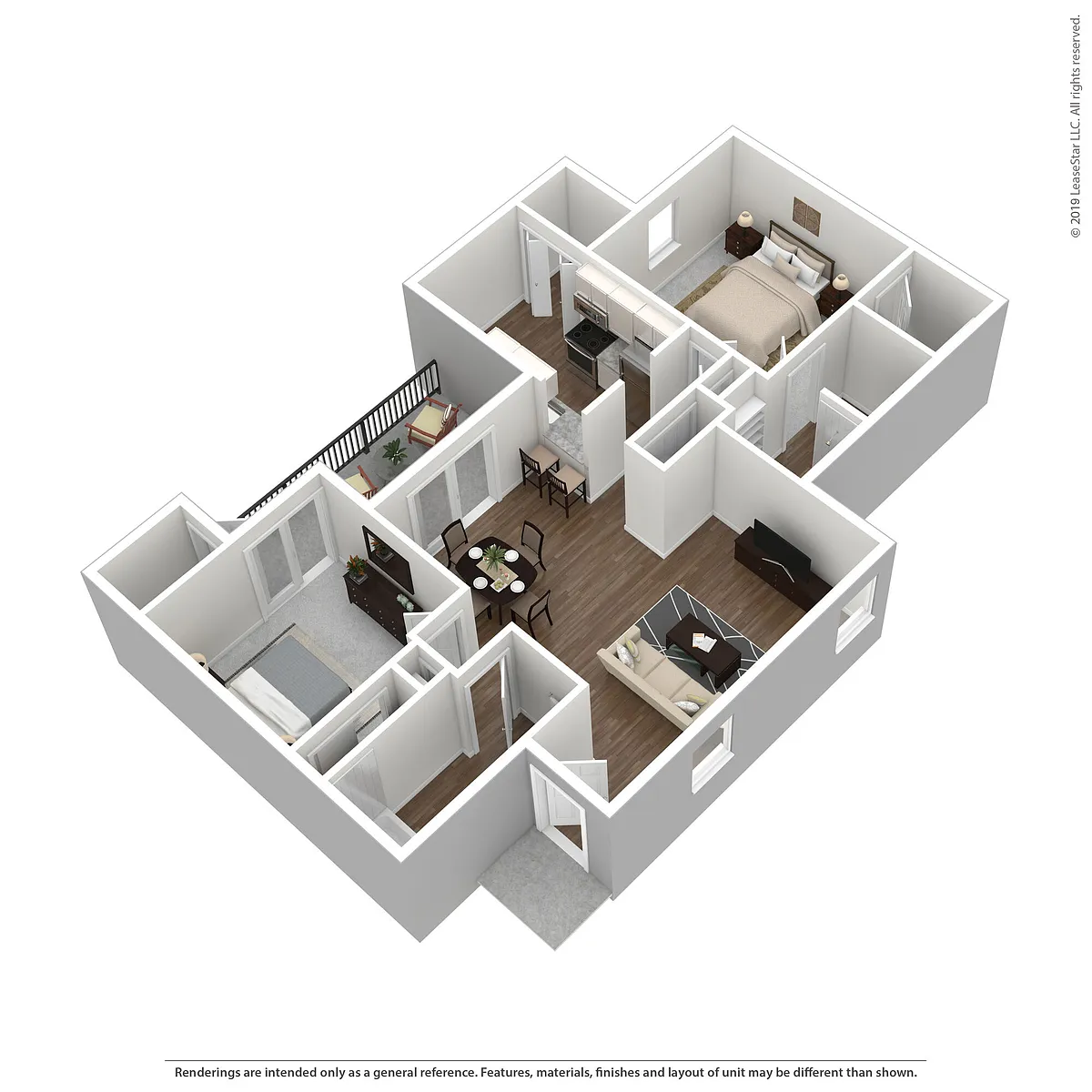 Floor plan B3