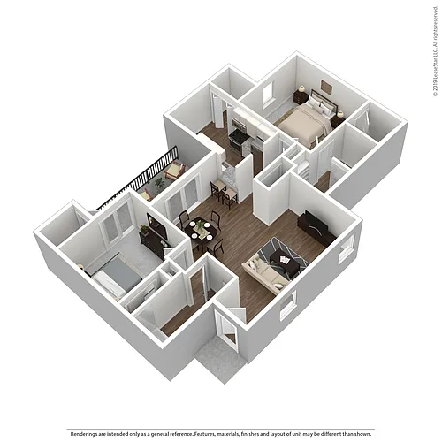 Floor plan B3
