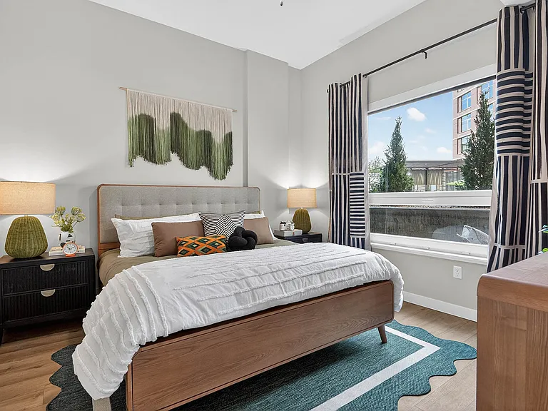 Bedroom with great natural light