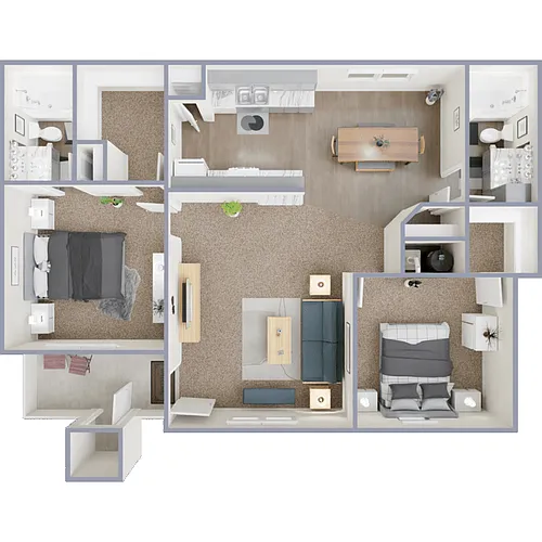 Floor plan B2