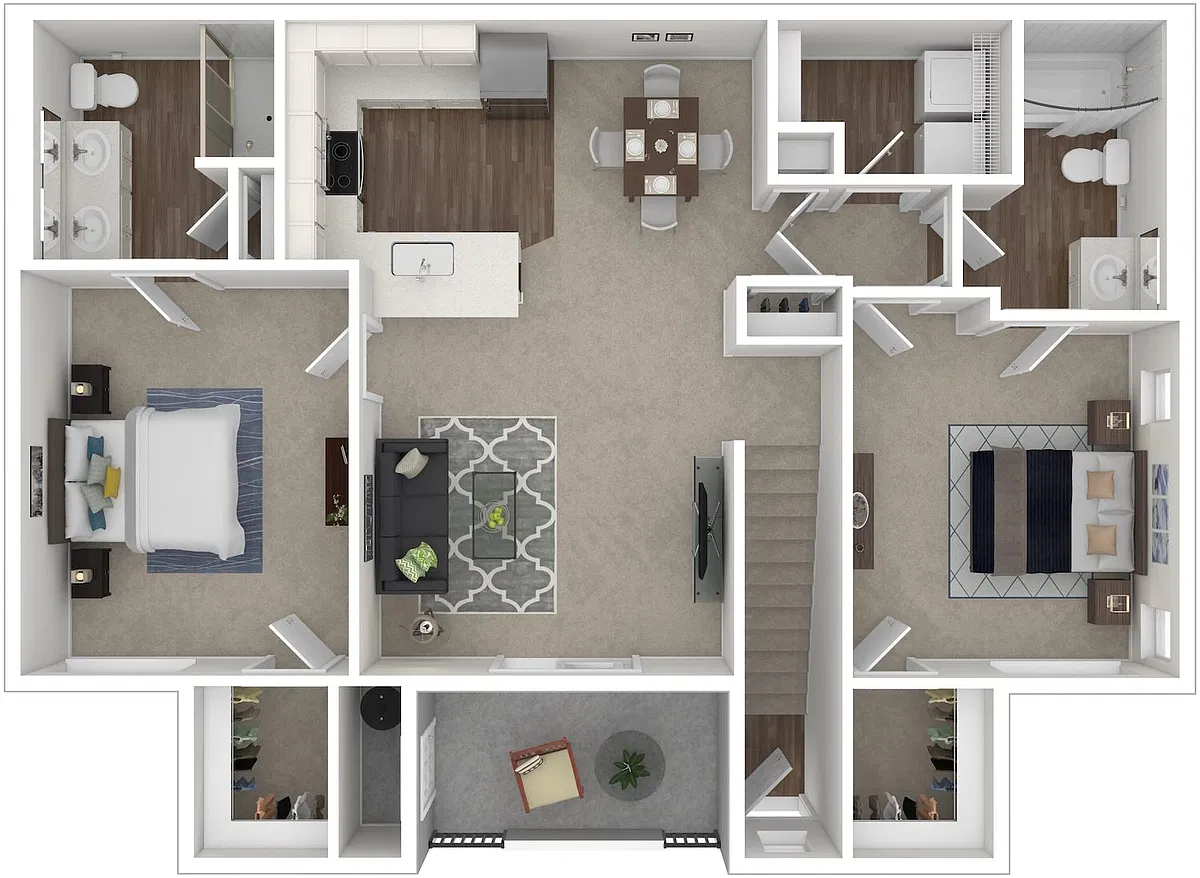 Floor plan 2X2D