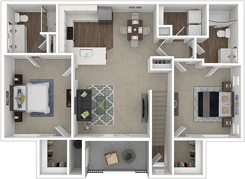 Floor plan 2X2D