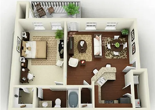 Floor plan Quincy I