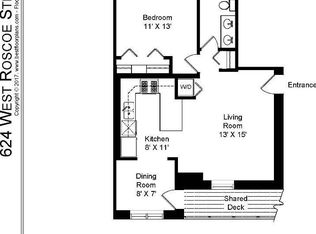 626 W Roscoe St APT 2F, Chicago, IL 60657