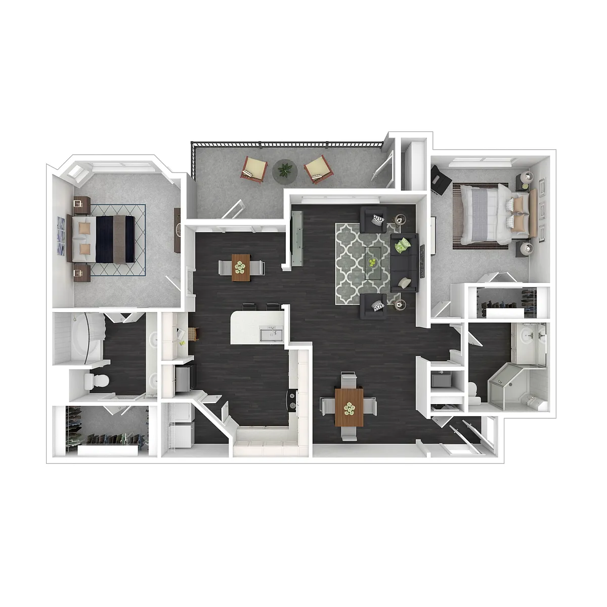 Floor plan B2