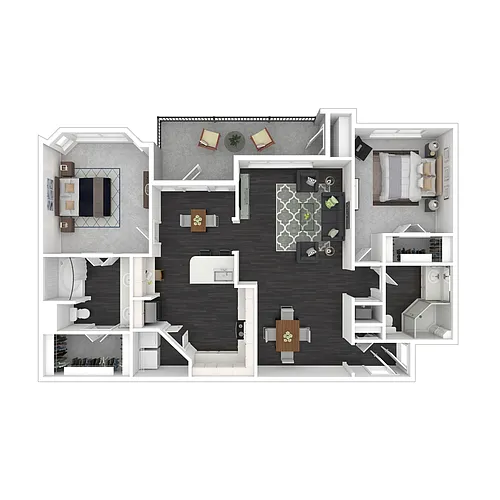 Floor plan B3