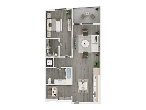 Floor plan A61