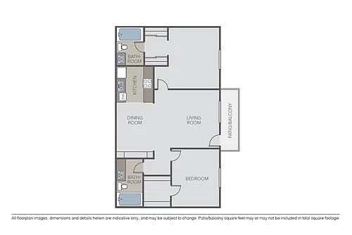 Floor plan Plan 2B