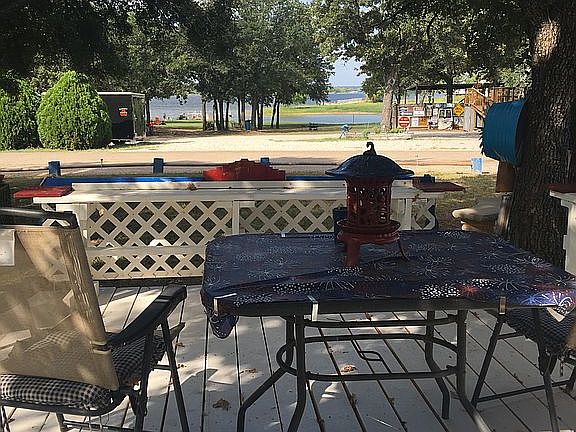 Lake view from Patio deck