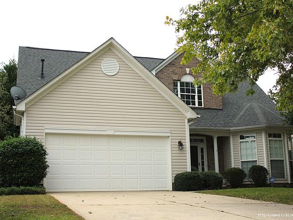 Front of house and garage