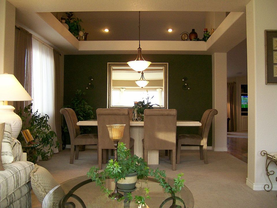 Dining room from living room