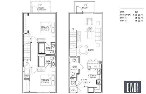 Floor plan BL1