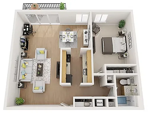 Floor plan A4