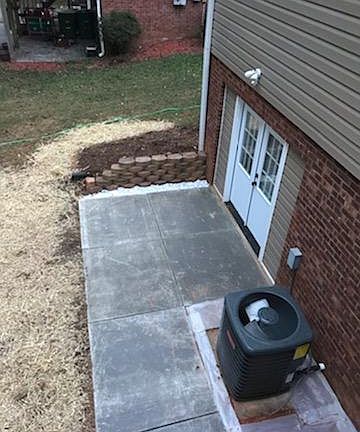 Lower level bedroom Patio