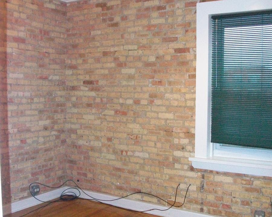 Loft like exposed brick walls