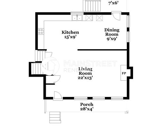 primary bedroom