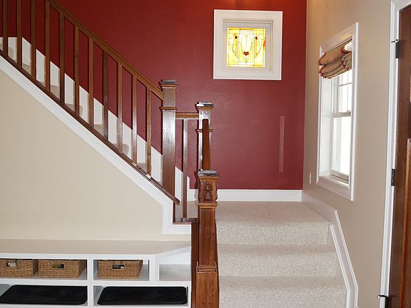 Foyer builtins/stained glass