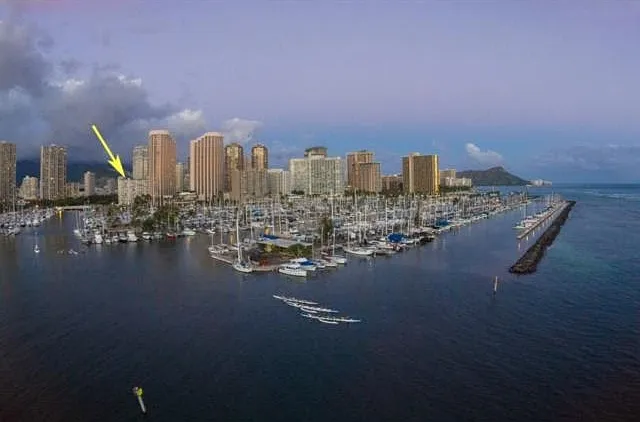 Harbor View Plaza from the Ocean