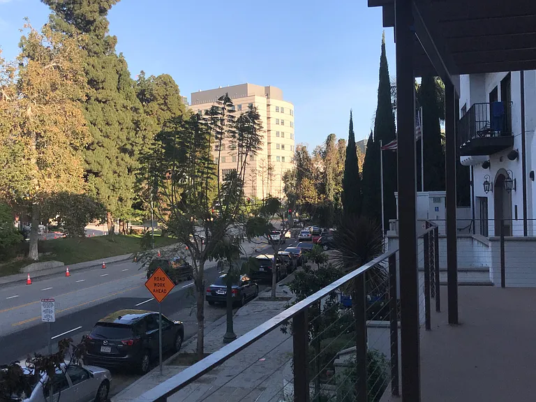 Approximately 1000 feet from UCLA Ronald Reagan Hospital