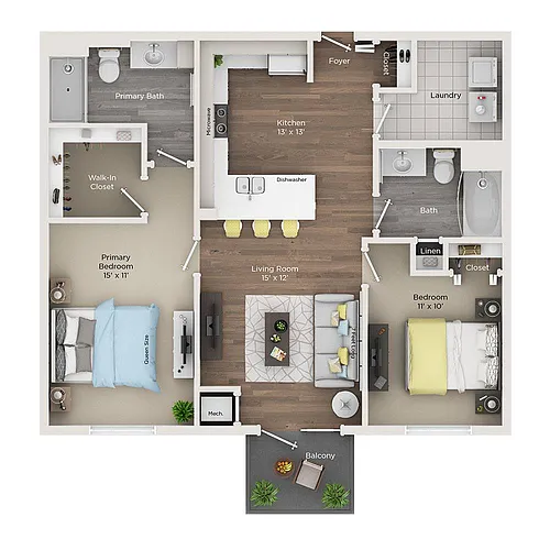 Floor plan C