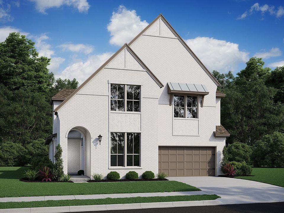 Boxwood Elevation D Painted Brick
