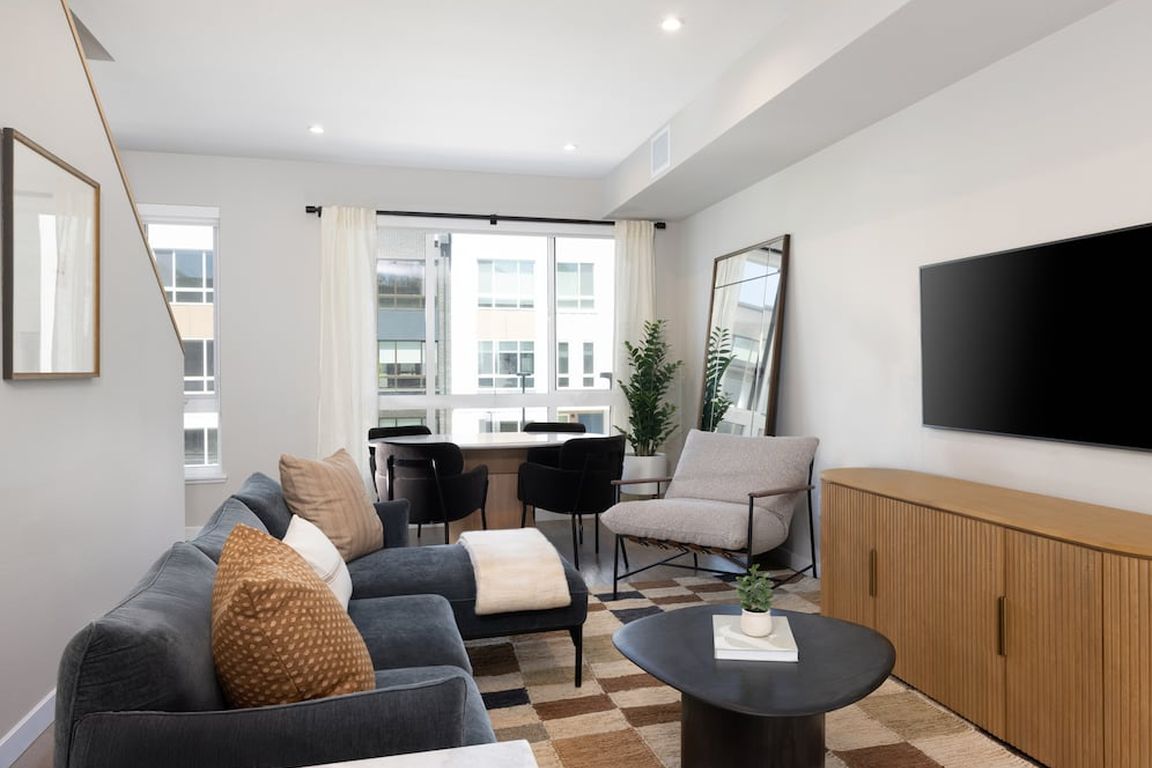 Signature Collection I 3-Bedroom Townhome living and dining areas