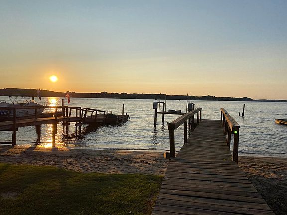 Sunset from the dock
