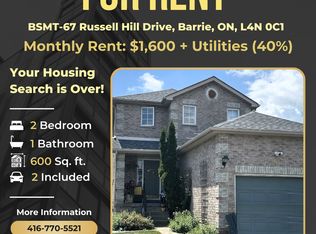 67 Russell Hill Dr #BASEMENT, Barrie, ON