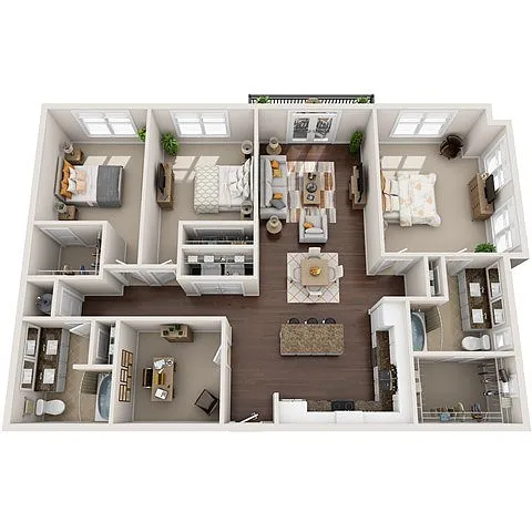 Floor plan 3C