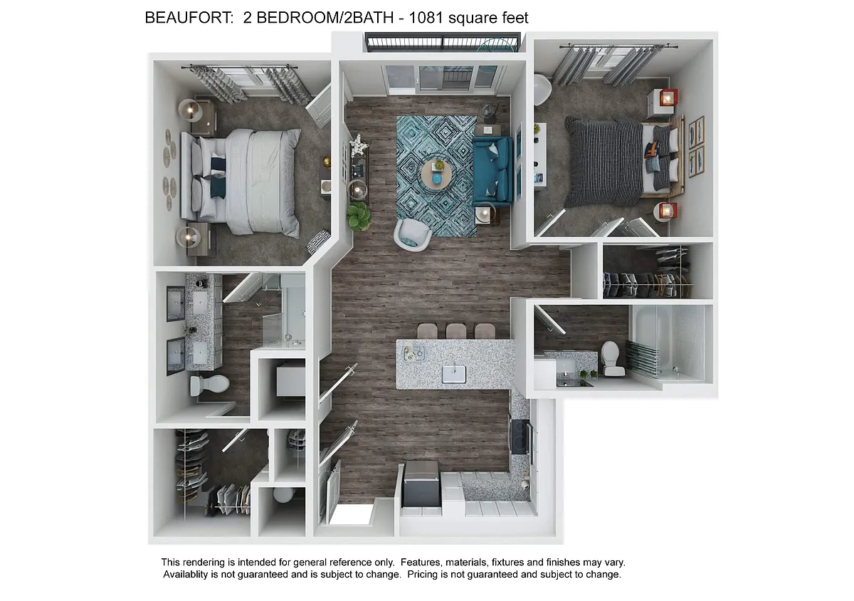 Floor plan B2 - Beaufort